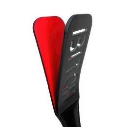 Пэдл черный с надписью Bitch