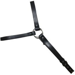 Мужская БДСМ сбруя через одно плечо