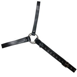 Мужская БДСМ сбруя через одно плечо