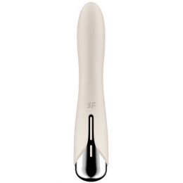 Вибратор для точки G с ротацией Satisfyer Spinning Vibe 1 Beige