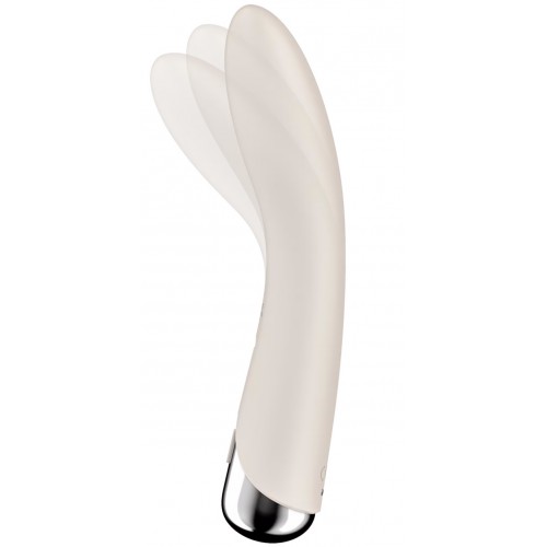 Вибратор для точки G с ротацией Satisfyer Spinning Vibe 1 Beige