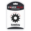 Эрекционное черное кольцо Power Plus Cock Ring