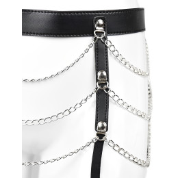 Пояс для чулок с цепочками