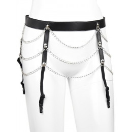 Пояс для чулок с цепочками