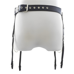 Пояс для чулок с цепочками