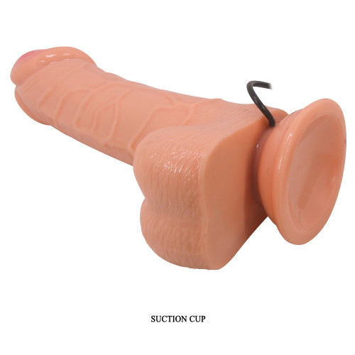 Вибратор-ротатор Baile Barbara Ken Multi Speed Real Vibrator Flesh 20 см
