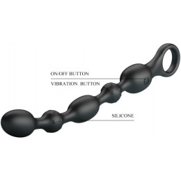 Анальная цепочка с вибрацией Pretty Love Van