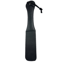 Черный пэдл с красной надписью Slave