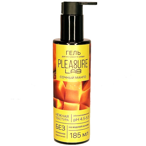 Съедобный лубрикант Pleasure Lab со вкусом сочного манго 185 мл
