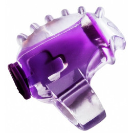 Насадка на палец с вибрацией Rings Chillax фиолетовая