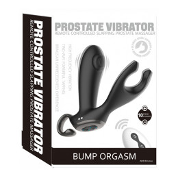 Массажер простаты с вибрацией и эффектом маятника с пультом ДУ и стимуляцией пениса