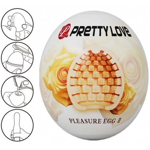 Яйцо-мастурбатор Pretty Love Pleasure Egg II
