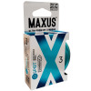 Презервативы Maxus G-Spot для стимуляции точки G в металлическом кейсе 3 шт