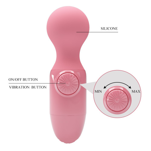 Вибромассажер Pretty Love Mini Stick розовый
