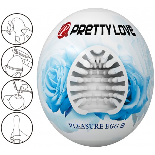 Яйцо-мастурбатор Pretty Love Pleasure Egg III