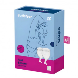Набор менструальных чаш Satisfyer Feel Secure прозрачный