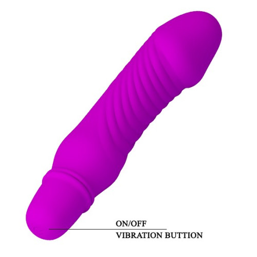 Мини-вибратор Pretty Love Stev пурпурный