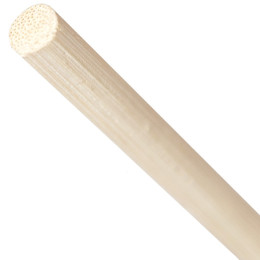 Стек из утолщенного ротанга с красной рукоятью 60 см