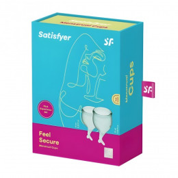 Набор менструальных чаш Satisfyer Feel Secure зелёный