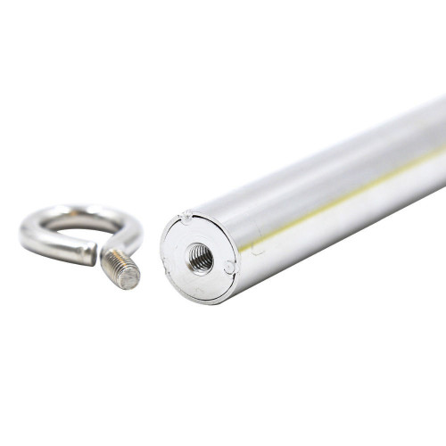 Регулируемая бондажная распорка серебряного цвета