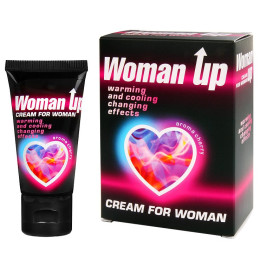 Крем Woman Up для женщин возбуждающий с эффектом ледяного огня 25 гр