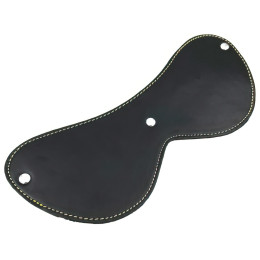 Черная маска на резинке для глаз