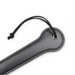 Черный пэдл с красной надписью Bitch 32 см