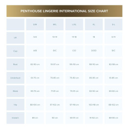 Боди-комбинезон с плетением с доступом Penthouse Drop-dead Tasty XL