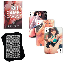 Эротические игральные карты Hot Game Cards Хентай 36 карт