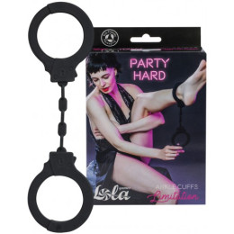Силиконовые поножи Party Hard Limitation чёрные