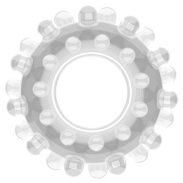 Прозрачное эрекционное кольцо Power Plus Cock Ring