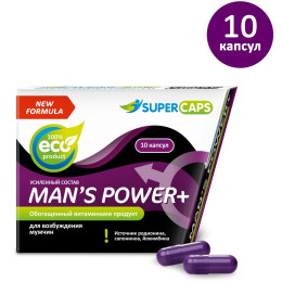 Средство возбуждающее для мужчин Mans Power plus 10 капсул