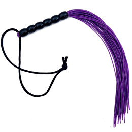 Маленькая резиновая плеть фиолетовая? 24 см