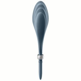 Эрекционное кольцо с вибрацией Satisfyer Duelist серый