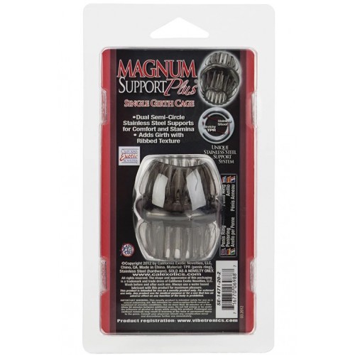 Стимулирующее эрекционное кольцо Magnum Support Plus Single Girth Cages