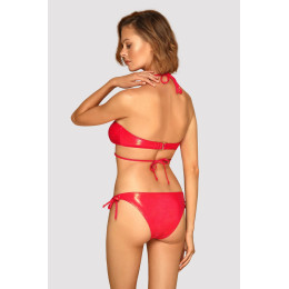 Мерцающий купальник с лифом-бандо Coralya M