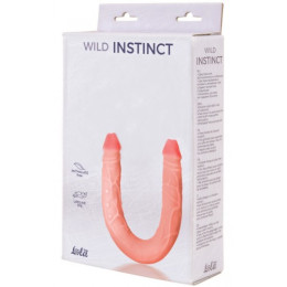 Двусторонний фаллоимитатор Wild Instinct 29 см