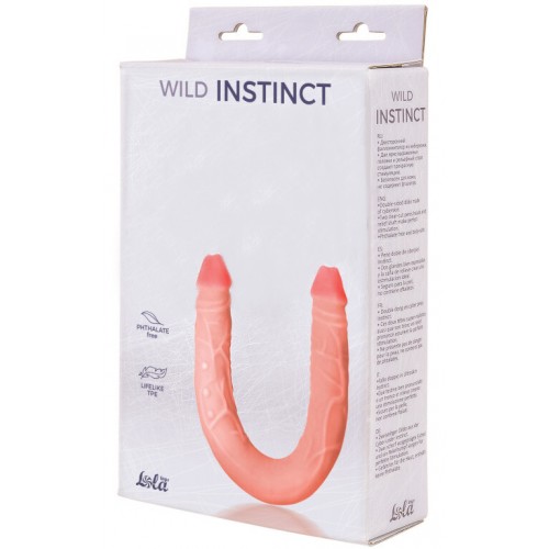 Двусторонний фаллоимитатор Wild Instinct 29 см