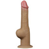 Реалистичный фаллоимитатор на присоске с мошонкой Dual Layered Handle Cock 25 см