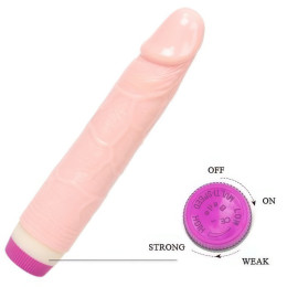 Реалистичный фаллоимитатор с вибрацией 21 см