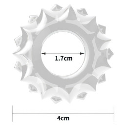 Эрекционное кольцо прозрачное Power Plus Cock Ring