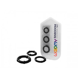 Набор эрекционных колец Babooom Ring Set Black 3 шт