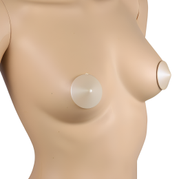 Телесные металлические круглые пэстисы