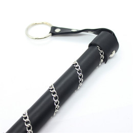 Плеть с декоративной цепью на рукояти 63 см