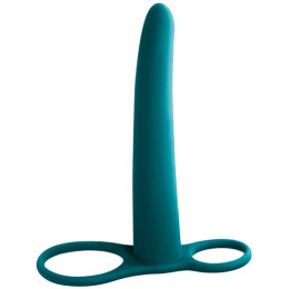 Насадка для двойного проникновения Pure Passion Gimlet зеленая