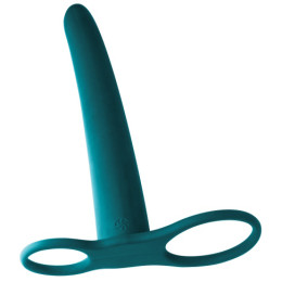 Насадка для двойного проникновения Pure Passion Gimlet зеленая