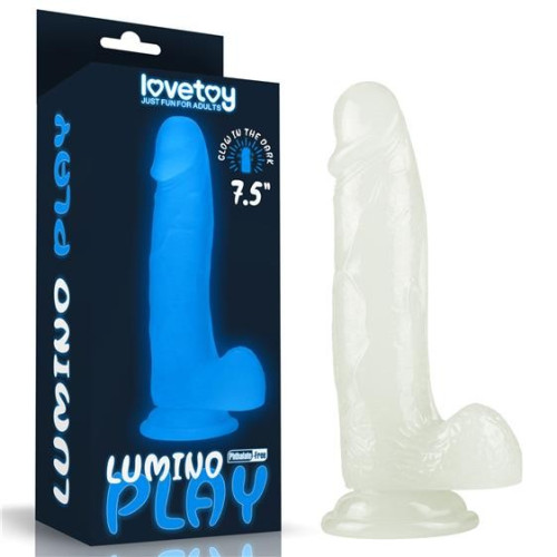 Фаллоимитатор 7.5'' Lumino Play Silicone Dildo 