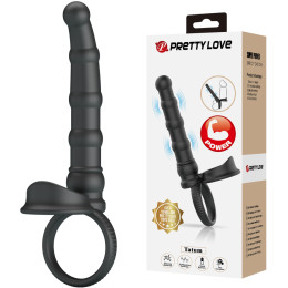 Вибронасадка для двойного проникновения Pretty Love Tatum