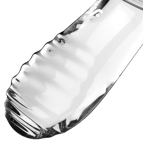 Двусторонний фаллос из стекла Satisfyer Double Crystal прозрачный 20 см