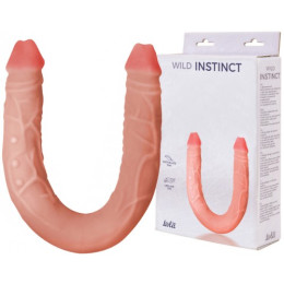 Двусторонний фаллоимитатор Wild Instinct 29 см